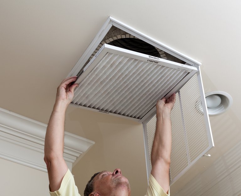 replacing you air conditioning air filter